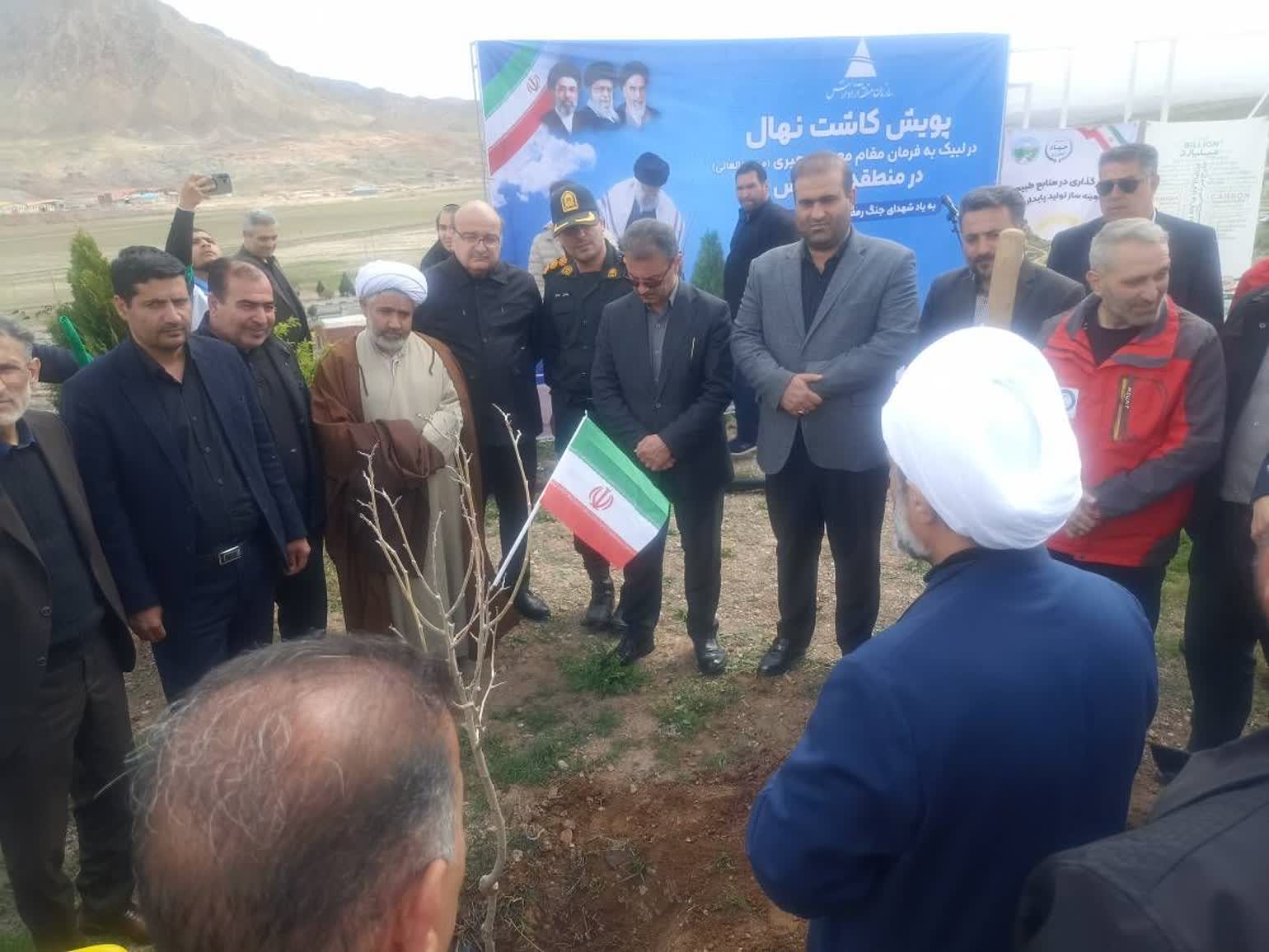 پویش نهالکاری در جلفا؛ تجلی همدلی در لبیک به فرمان رهبری