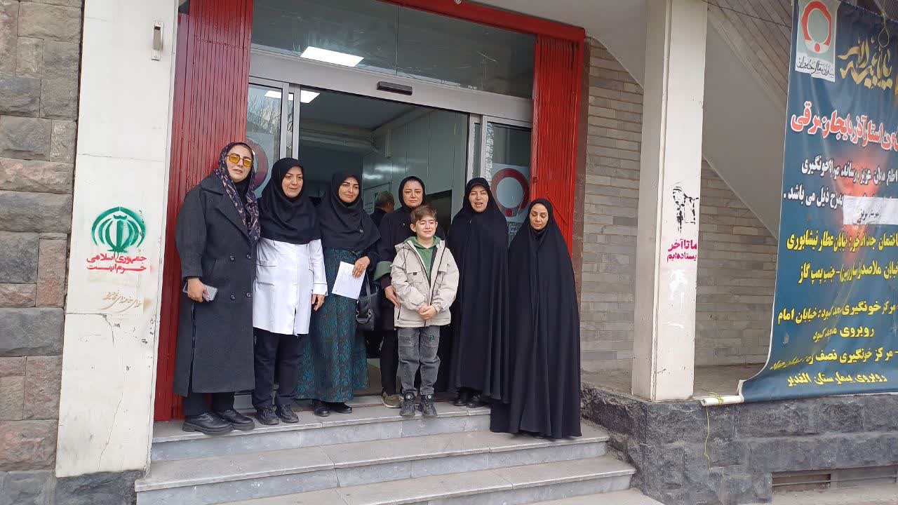 مشارکت همکاران زن سازمان جهادکشاورزی آذربایجان شرقی در پویش خون رسانی بانوان دستگاه های اجرایی
