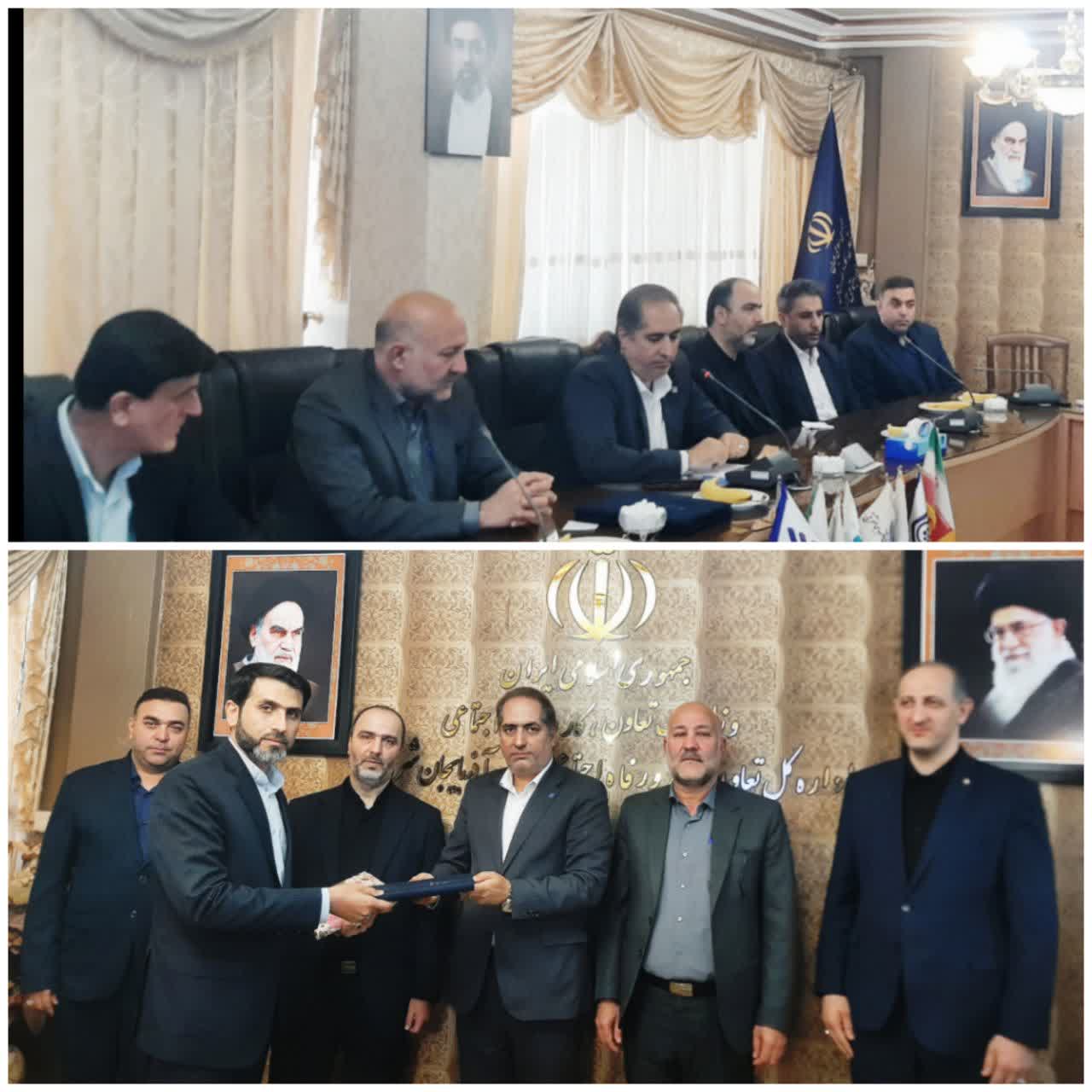 آیین تودیع و معارفه مدیر حراست اداره کل تعاون، کار و رفاه اجتماعی آذربایجان شرقی برگزار شد/ محمدرضا اکبری به عنوان سرپرست جدید حراست معرفی شد