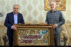 حضور سرزده استاندار آذربایجان شرقی در منزل معلم دوران دبیرستان خود