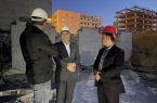 حضور میدانی مدیرکل تعاون، کار و رفاه اجتماعی آذربایجان شرقی در محل حادثه ساختمانی؛  بررسی میدانی حادثه ریزش سقف در حال بتن‌ریزی در پروژه‌ای در محله نصر تبریز